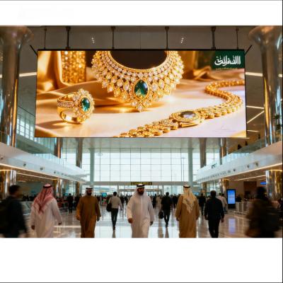 Affichage de film LED transparent sur fenêtre