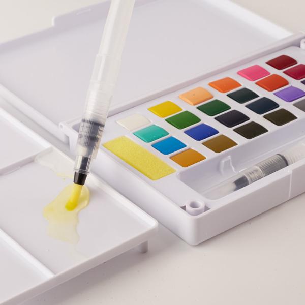 High quality artist watercolor palette 24colors water color paint