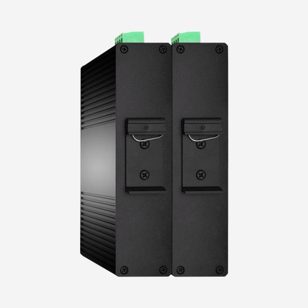 DC 12V-57V 8 Portos Industrial Ethernet não gerenciado com 8 portas Gigabit RJ45