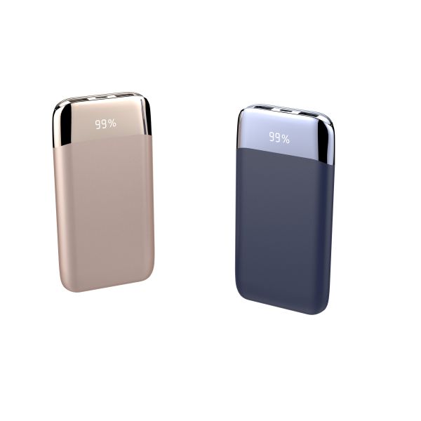 WIRELESS POWERBANK WITH LED DISPLAY Portable Power Bank Charger QI Wireless Charge 2 INPUT 2 OUTPUT+WIRELESS CHARGER