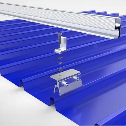 Estrutura de sistema fotovoltaico forte e durável com instalação rápida