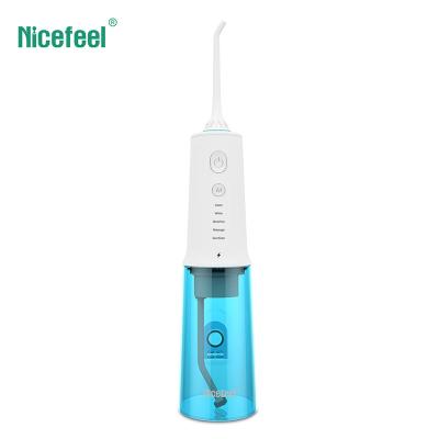 FDA Travel Portable Oral Irrigator Rechargeable Cordless Water Flosser Lithium Battery