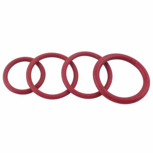 High Temperature Silicone O Rings Acid And Alkali Resistant , Lead Free Standard