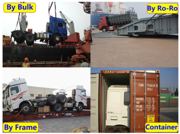 Sinotruk Howo 6x4 371hp Prime Mover Tractor Truck With Two Sleepers WD615.47 Engine