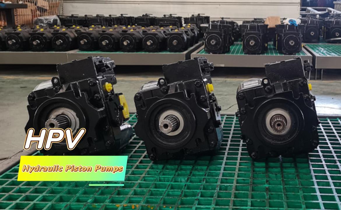 hydraulic piston pumps Насосы поршеня переменного смещения HPV70 осевые гидравлические для продажи