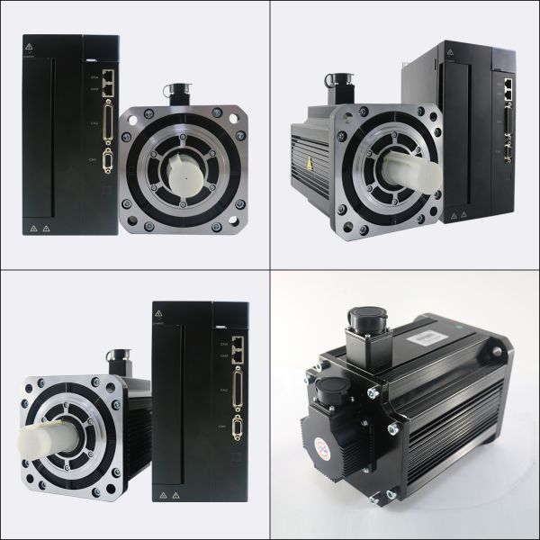 Lichuan AC Servo Motor Drivers Kit HIGH POWER 19N.m 3.0KW 3000W AC380V 6.8A 1500/2000RPM IP65