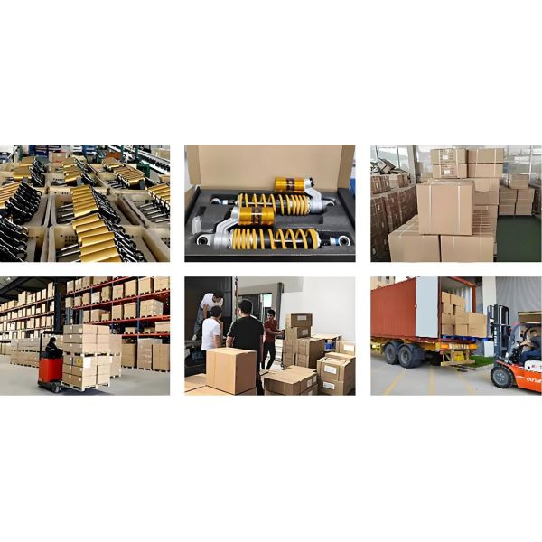 670mm Alloy Metal Front Fork Shock Suspension Replacement for Honda CG125 CG150 Motorcycle