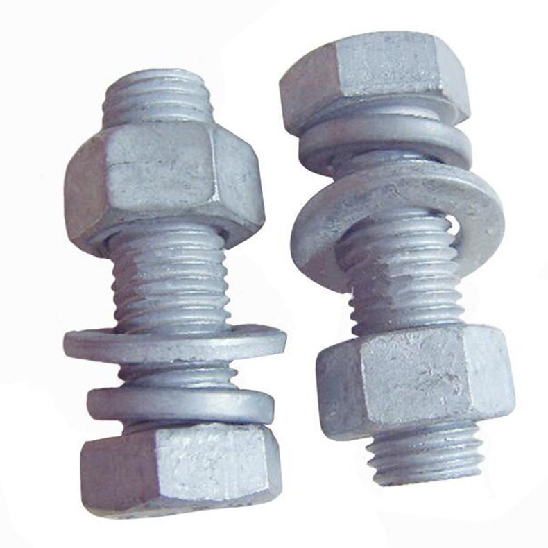 DIN6914 Standard Structural Bolt with High Tensile Strength for Building Applications in M12-M27 Size Range
