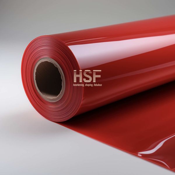 80μm Opaque Red CPP Silicone Coated Release Film with Customizable Release Force for Adhesive Manufacturing