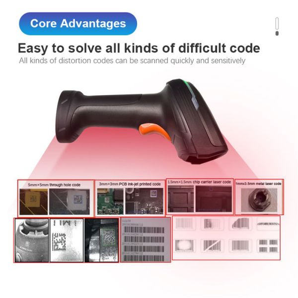 Handheld Industrial DPM Barcode Scanner