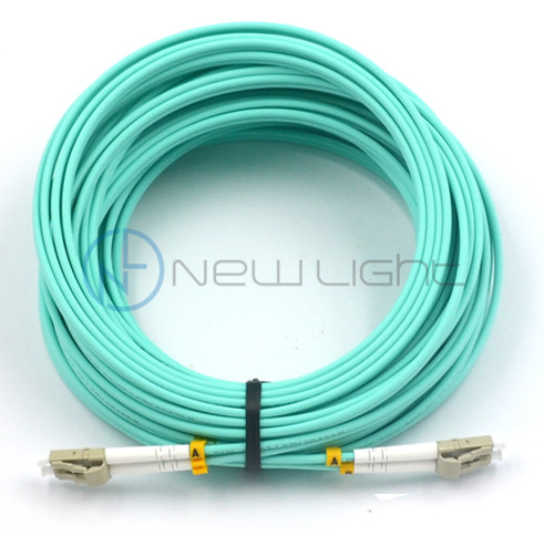 OM4 100G Data Multimode LC 50 Meter Optical Fiber Patch Cord