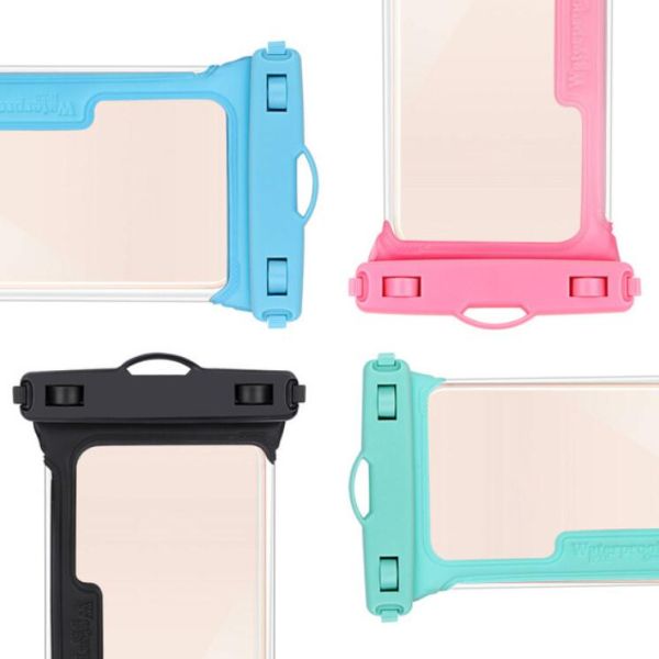 IPX8 TPU IPhone 12/12 Pro Plastic Mobile Phone Dry Bag 21.5cmx12cm