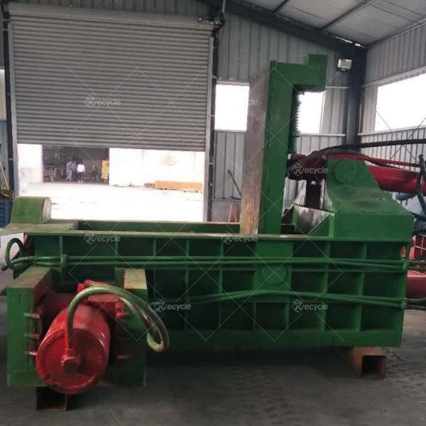 High Density Hydraulic Scrap Metal Baler Machine / Hydraulic Baling Press Machine
