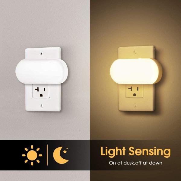 12pcs Led  AC110V Children'S Plug In Night Light / Amber Led Night Light
