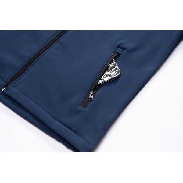 Men's Spring Jacket with Custom Pattern Windproof Waterproof Warm Fleece Outdoor