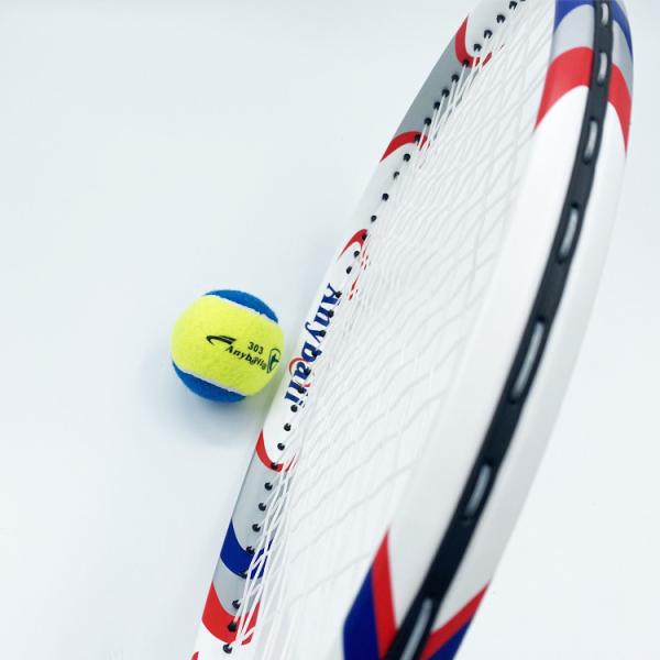 310g Aluminum Tennis Racquet Carbon Fiber 330mm Tension 45lbs