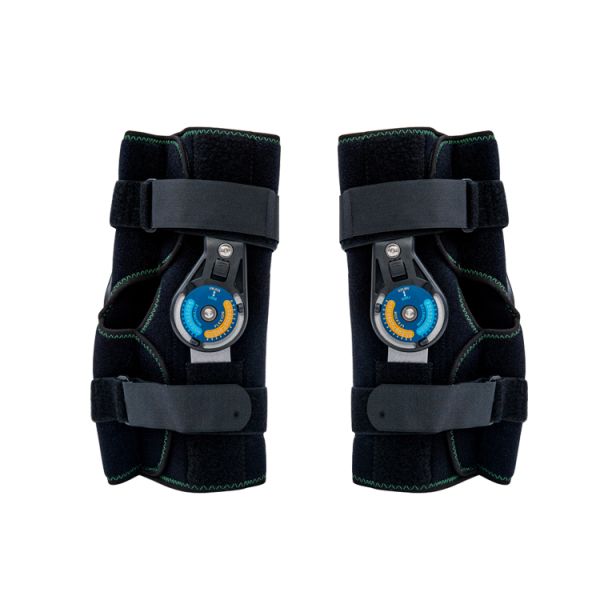 Ортопедическая защита колена ортопедического ортопедического бандажа с регулируемым шарниром