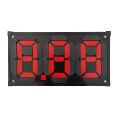 Magnetic Gas Station Price Flip Signs Reflective Three Digits Flip Board