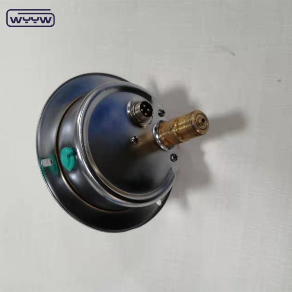 0-1MPa Electrical Contact Pressure Gauge , Silicone Oil Filled Pressure Gauge With Flange