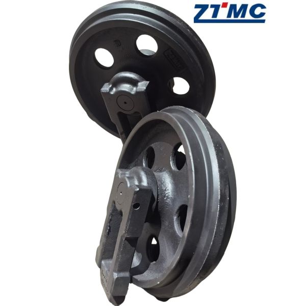 Kubota U17 Mini Excavator Front Idler - 35MnB Roll Forged OEM Replacement with HRC45-55 Hardness for Mining Undercarriage Part Number No RB237-21309、RB23721309