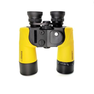 os binóculos das crianças de flutuação do compasso do Rangefinder 7x50 para a caça do esporte de barco