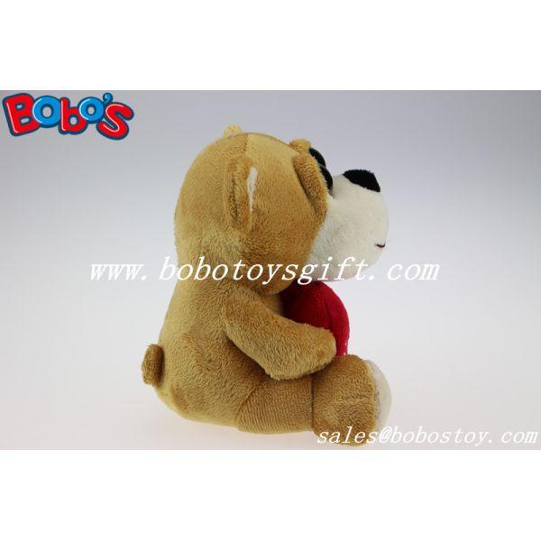 Valentine Gifts Big Eyes Toy Series Plush Bear With Heart Pillow