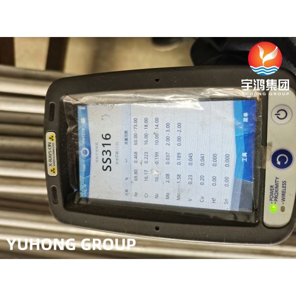 SA213 TP316L (UNS S31603, 1.4404) Heat Exchanger Tube U Bend with Solution treatment, Pickled & passivated