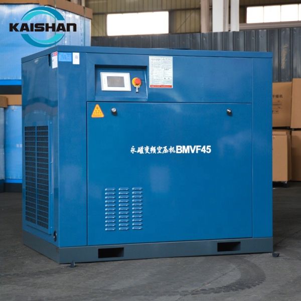 Electrical Oil Injected Rotary Screw Air Compressor 45kw 60hp 8.5 Bar Air Cooling