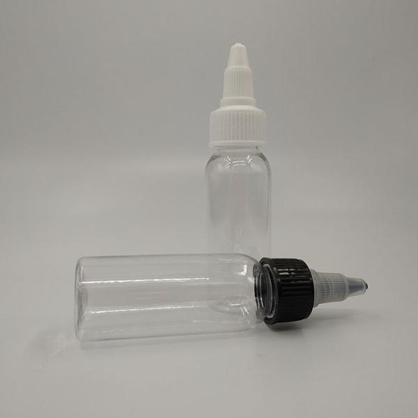 Bouteilles en plastique à vis personnalisées parfaites pour les produits de beauté et de soins personnels