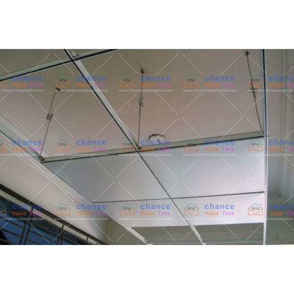 Fully Automatic T-Shaped Keel Forming Machine For Store Ceiling