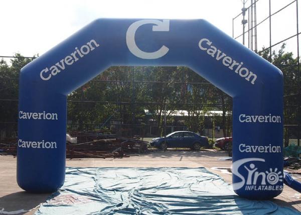 Tamanho feito sob encomenda que anuncia o arco inflável para a promoção de Caverian da fábrica inflável de China