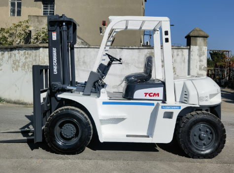 6 TONS 7 TONS Used TCM FD60 FD70 Forklift Truck in Good Condition for Diesel Fork Lift
