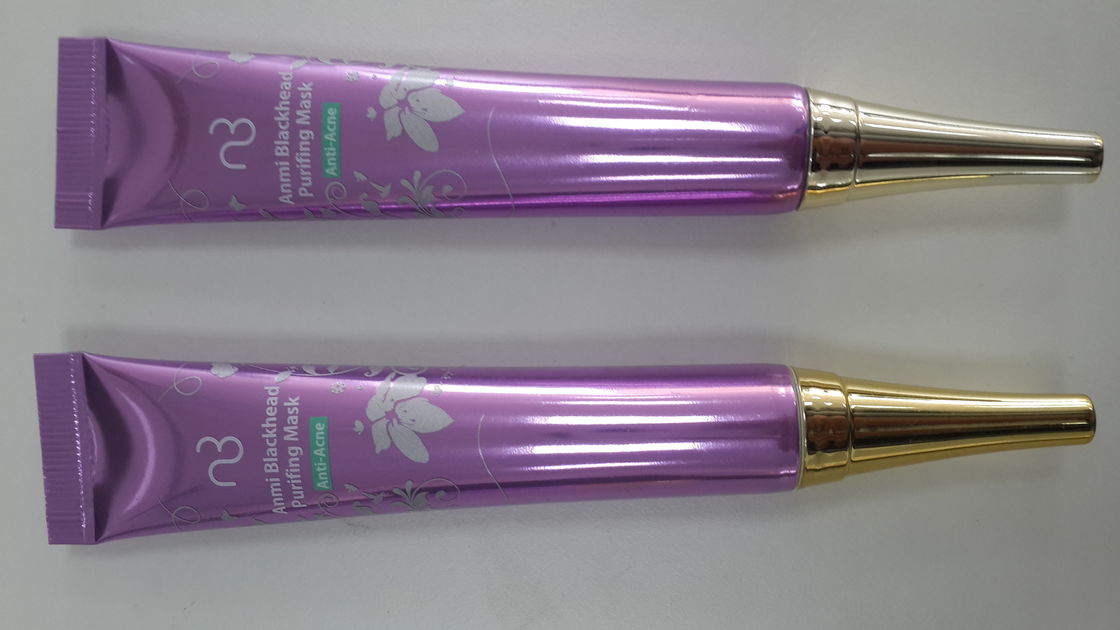 Трубка Эко носа иглы дружелюбная косметическая упаковывая с длинной гальванизировать крышкой