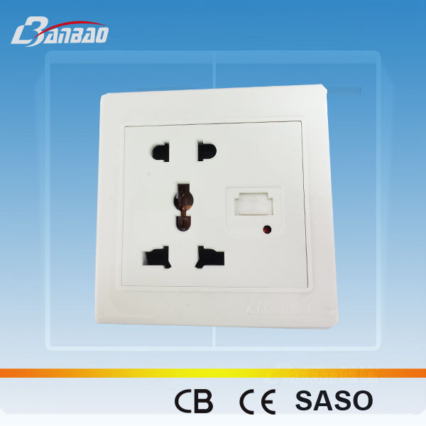 LK4038 wall socket with USB