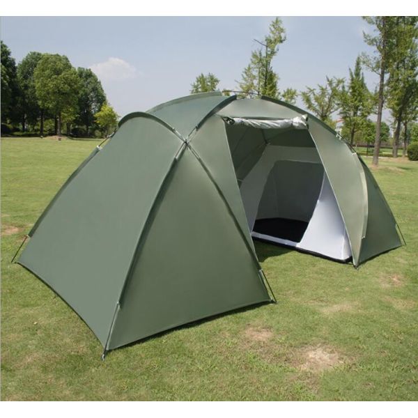 Hot Selling Two Rooms One Hall POP-Up Camping Tent with Carry Bag 4 to 6 Person Camping Tent(HT6069)