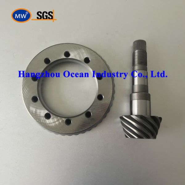 High Precision Gears and Pinions for CNC Machining HRC 45-55 Hardness Various