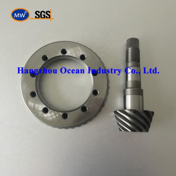 Heavy Duty Industrial Steel Round Herringbone Gears With Ground Surface And HRC45-55 Hardness