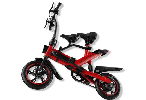 Child Small Folding Electric Bike Urban 25 Km / H Tourism Folding Bicycle