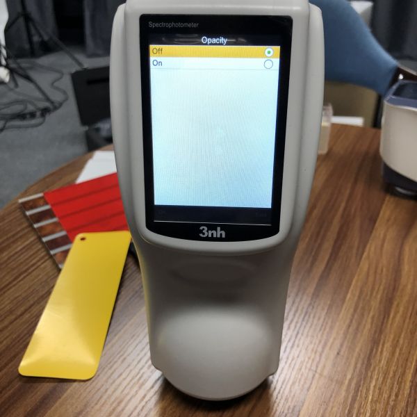 Portable Colour Matching Spectrophotometer Silk Ns810 D/8 NS810 Color Testing Instrument