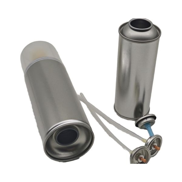 2K Metal Aerosol Spray Can 450ML 500ML Empty Spray Paint Cans With Spray Valve