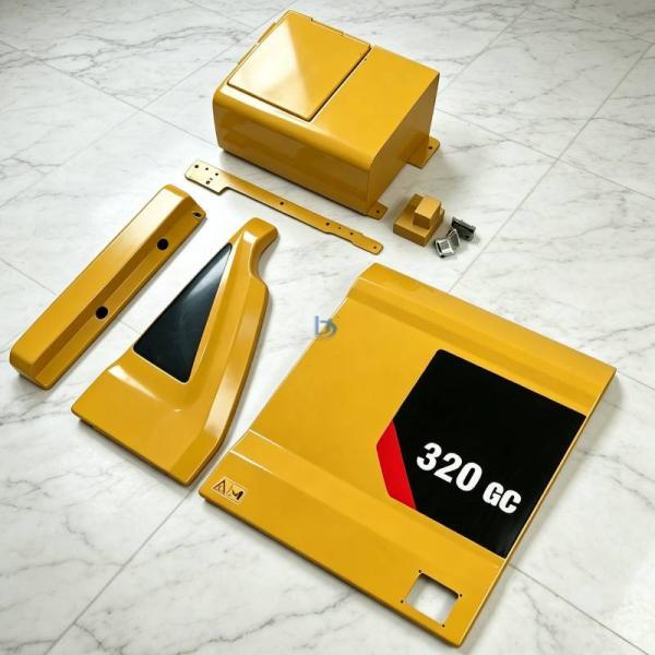 Excavator Cab Side Door Customizable Construction Machinery Parts Impact Resistant