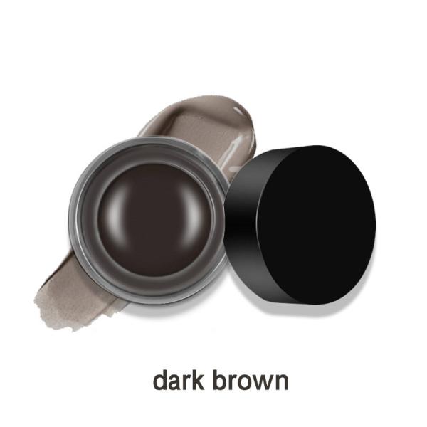 Long Lasting Waterproof Eyebrow Powder Gel With Brush ISO 22716 Standard
