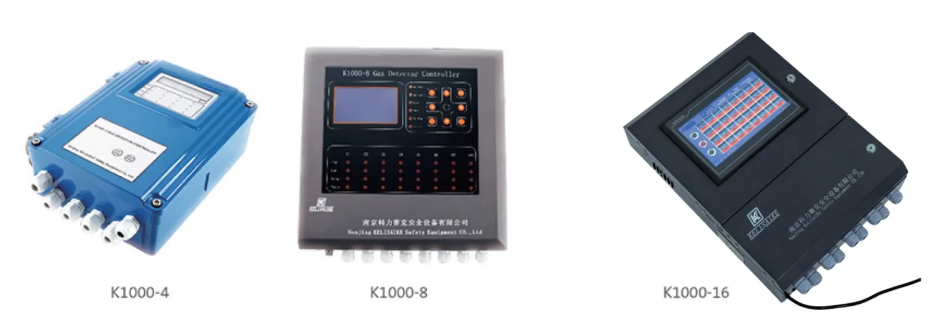 K1000 Series 16/32 Channel Fixed Gas Leak Analyzer Nh3 Auto Detector System Controller