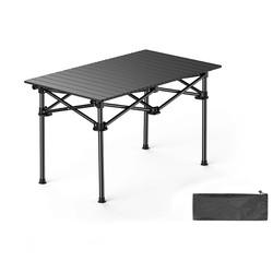 Metal Folding Camping Table 30kg Capacity 92x52x55cm