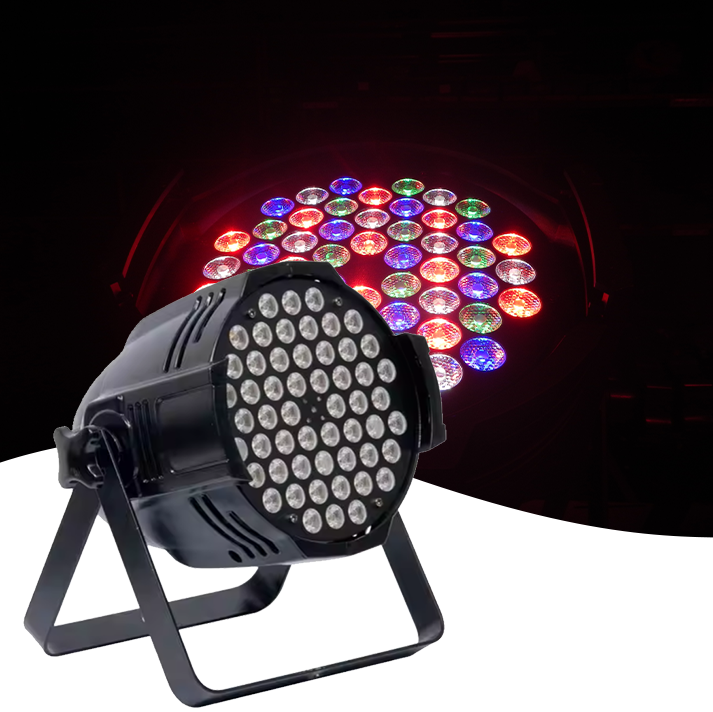 Par Can Stage Rgbw 4 in 1 Led 54x3w Par Light Party Light