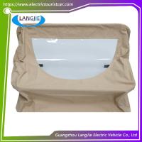 High Quality Golf Cart Parts Club Car Shell Rainproof Bag Cover With Transparent PVC