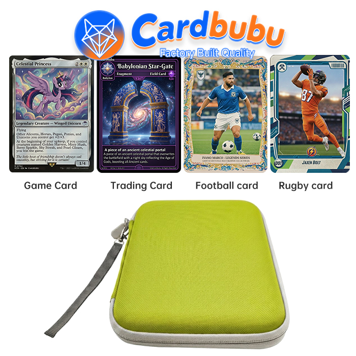 Premium Zipper Card Binder Manufacturer for Trading Cards and Game Brands CCG