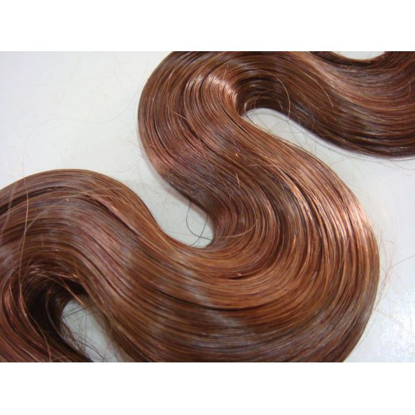 6 Inch Human Hair Extensions Brown 18 Inch Hair Extensions 100g