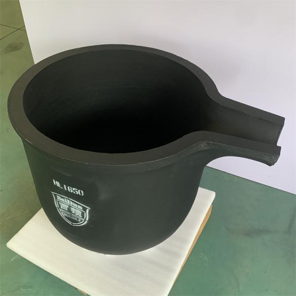 Electromagnetic Induction Furnace Crucible With Pouring Nozzle