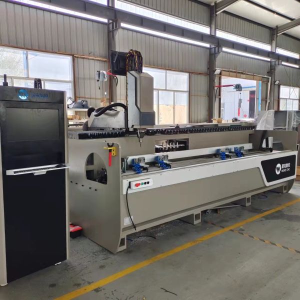 3.2m 4 Axis CNC Machining Center Automatic Aluminium Drilling Machine